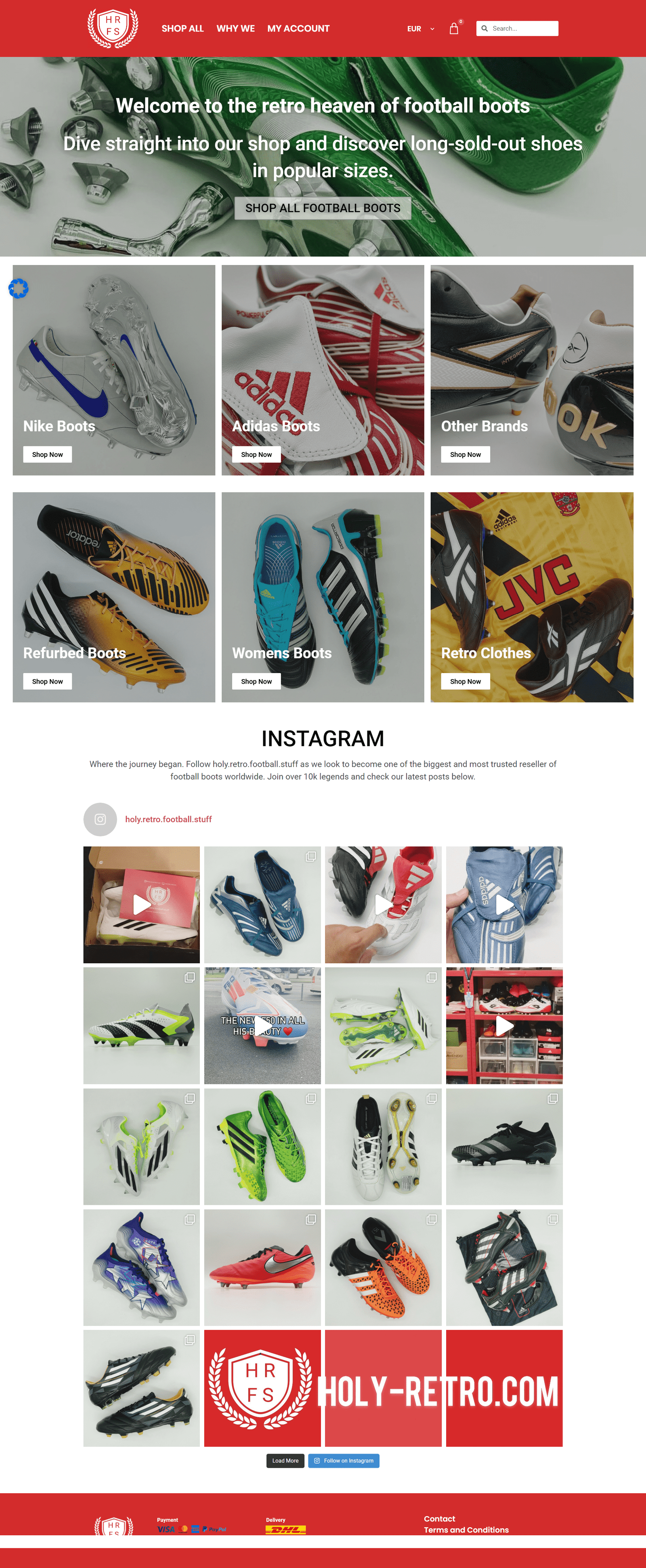 Holyadmin: Fußballschuhe